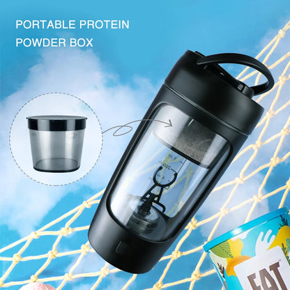  650Ml Plastic Electric Gym Shaker Bottle