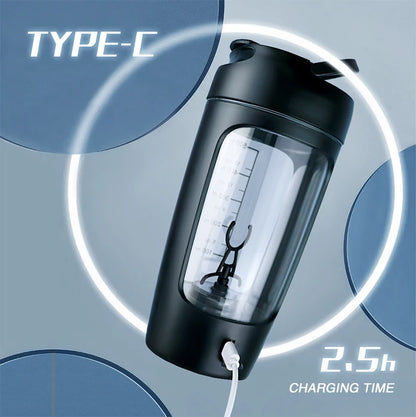  650Ml Plastic Electric Gym Shaker Bottle